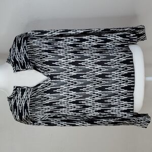 Isabel Marant Split-Neck Ikat-Print Blouse